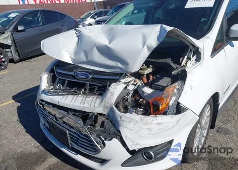 2013 Ford C-Max Hybrid Sel from USA, damaged, VIN 1FADP5BU0DL522812